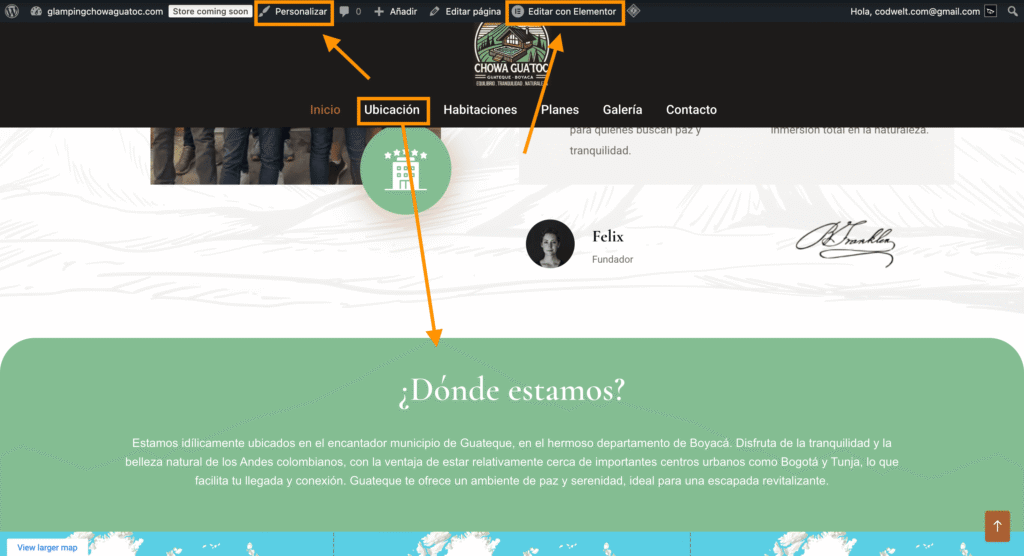# en HTML